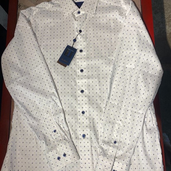 David Donahue Button Down Dress Shirt - Picture 1 of 3